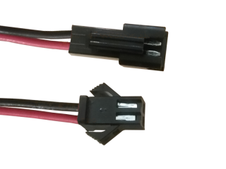 Kabelset der Serie JST SM mit je 15 cm Kabel 2 polig, AWG 26, UL1007