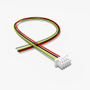 Micro JST Kabel mit einer Molex PicoBlade Buchse 20 cm, 4...