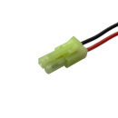 Mini Tamiya Stecker 2 polig mit 10 cm Kabel - RM 4,5 mm