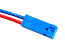 AMP DUBOX Buchse mit 15 cm Kabel, 2 polig, AWG 26, UL1007