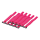 Kabelbinder mit Klettverschluss, 10 Stk, pink, 20mm breit, 500mm lang