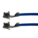 Litze mit zwei Crimpkontakten f&uuml;r JST XH Buchse, UL1007, AWG24, 30 cm, blau