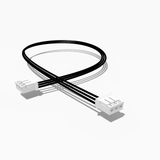 Kabel mit zwei JST PH Buchsen, 3 polig, 40 cm, AWG 24, UL1571