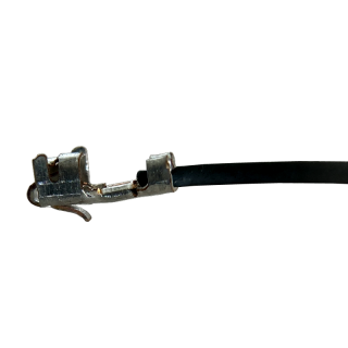 Litze mit einem Crimpkontakt für JST-XH Buchse, UL1007, AWG 24, 30 cm, schwarz