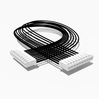 Kabel mit zwei JST PH Buchsen, 10 polig, 40 cm, AWG 24, UL1571