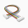 Kabel mit 2 JST Buchsen ZH 7 polig mit 100 cm Litze UL1007 - RM 1,50 mm