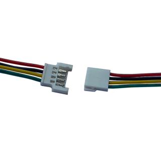 Molex Buchse/Stecker 4 polig mit je 15 cm Kabel UL1007 - RM 2,00 mm