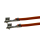 Litze mit zwei Crimpkontakten für JST ZH Buchse, UL1007, AWG 26, 50 cm, orange