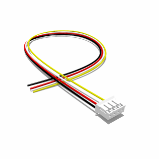 JST PH Buchse mit 30 cm Kabel, 4 polig, AWG 26, UL1007