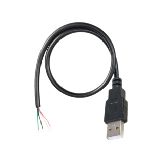 Kabel USB 2.0 mit einem Stecker Typ A, 4 polig, 2m