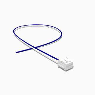 JST ZH Buchse mit 90 cm Kabel, 2 polig, AWG 28, UL1007