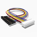 Adapterkabel JST XH auf Dupont 8 polig 30 cm AWG 26