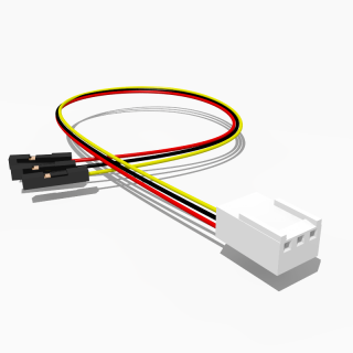 Adapterkabel KF2510 auf Dupont 3 polig 30 cm AWG 26