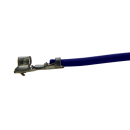 Litze mit einem Crimpkontakt f&uuml;r JST ZH Buchse, UL1571, AWG30, 20cm, blau