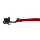 Litze mit einem Crimpkontakt f&uuml;r JST XH Buchse, UL1571, AWG28, 30 cm, rot