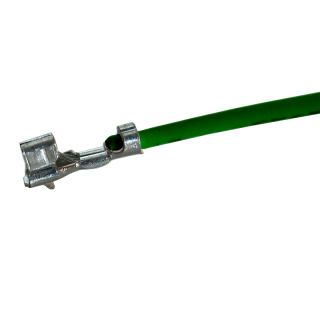 Litze mit einem Crimpkontakt für JST PH Buchse, UL1571, AWG28, 30cm, grün